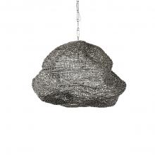  2728-79 - Andorra Wicker Pendant Medium Grey